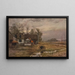 Nel crepuscolo - Edwin Lamasure — quadro incorniciato alla parete