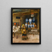 Una boutique di profumieri a Bombay - Edwin Lord Weeks — quadro incorniciato alla parete