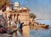 Le long des ghâts de Mathura - Edwin Lord Weeks — vista dell’opera