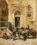 Entrare nella moschea - Edwin Lord Weeks — vista dell’opera