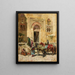 Entrare nella moschea - Edwin Lord Weeks — quadro incorniciato alla parete