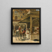 Marchands hindous - Edwin Lord Weeks — quadro incorniciato alla parete