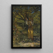Nel giardino - Edwin Lord Weeks — quadro incorniciato alla parete