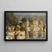 Lago a Udaipur, India - Edwin Lord Weeks — quadro incorniciato alla parete