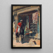 Venditore ambulante ad Ahmedabad - Edwin Lord Weeks — quadro incorniciato alla parete