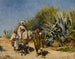 La Procession - Edwin Lord Weeks — vista dell’opera