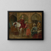 Il grande vizir - Edwin Lord Weeks — quadro incorniciato alla parete