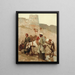 Voyager en Perse - Edwin Lord Weeks — quadro incorniciato alla parete
