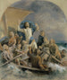 Il Cristo scatena una tempesta - Eero Järnefelt — vista dell’opera