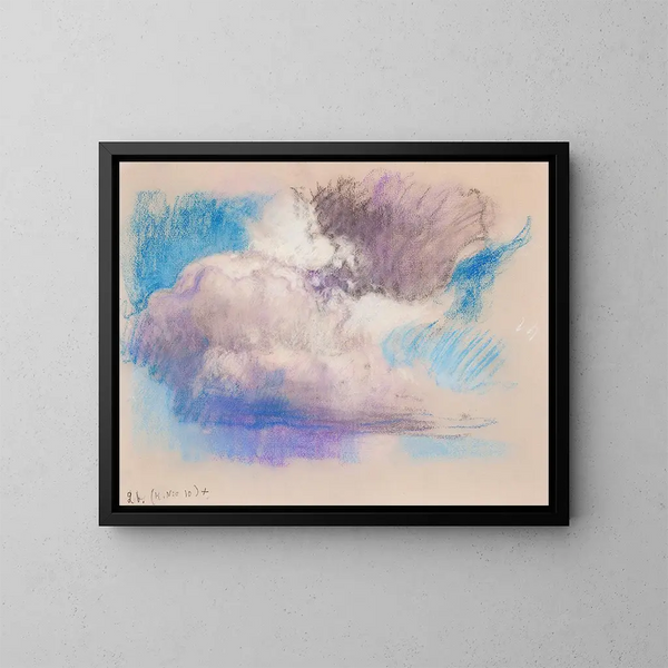 Nuvole - Eero Järnefelt — quadro incorniciato alla parete