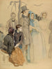Festival della flora a Kumthti, studio sul campo - Eero Järnefelt — vista dell’opera