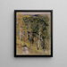 Paesaggio boschivo - Eero Järnefelt — quadro incorniciato alla parete