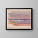Lago o paesaggio marino - Eero Järnefelt — quadro incorniciato alla parete
