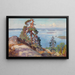 Paesaggio di Koli - Eero Järnefelt — quadro incorniciato alla parete