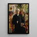 Ritratto del barone Johan Philip Palmn, vice-cancelliere dell'università - Eero Järnefelt — quadro incorniciato alla parete