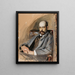 Ritratto di Gunnar Berndtson - Eero Järnefelt — quadro incorniciato alla parete