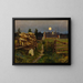 Notte d'estate con luna - Eero Järnefelt — quadro incorniciato alla parete