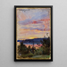 Riproduzione del dipinto Tramonto - Eero Järnefelt