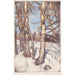Alberi in inverno - Eero Järnefelt — vista dell’opera