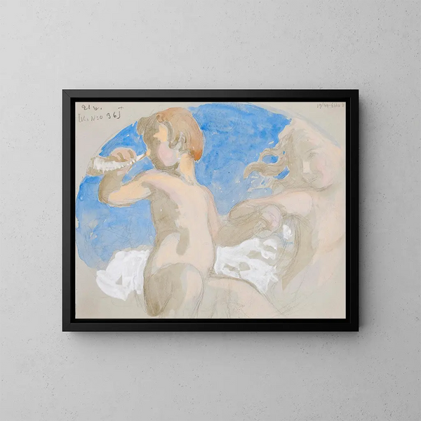 Sans titre - Eero Järnefelt — quadro incorniciato alla parete