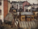 Vista dalla casa degli artisti Bernhardinkatu - Eero Järnefelt — vista dell’opera