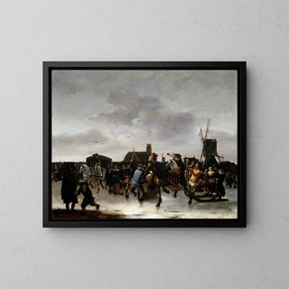 Egbert van der Poel - A Skating Scene.webp