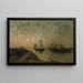 Soirée d'été - Egide François Leemans — quadro incorniciato alla parete