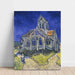 Riproduzione del dipinto Chiesa di Auvers-sur-Oise - Vincent Van Gogh