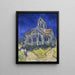 Riproduzione del dipinto Chiesa di Auvers-sur-Oise - Vincent Van Gogh