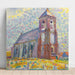 Riproduzione del dipinto Chiesa a Zoutelande - Piet Mondrian