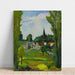 Riproduzione del dipinto Chiesa di Vieux Moulin vicino a Compiègne (Oise) - Suzanne Valadon