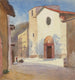Chiesa e via Camprodon - Emily Sargent — vista dell’opera
