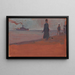 Vapeur vu de la plage - Egon Schiele — quadro incorniciato alla parete