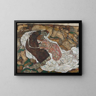 Egon Schiele - Death and girl.webp
