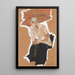 Riproduzione del dipinto La timide - Egon Schiele