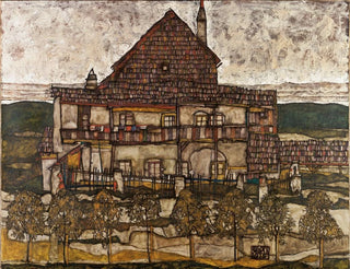Egon Schiele - House with Shingle Roof Old House II.webp