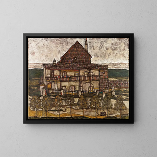 Egon Schiele - House with Shingle Roof Old House II.webp