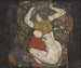 Giovane madre - Egon Schiele — vista dell’opera