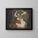Giovane madre - Egon Schiele — quadro incorniciato alla parete