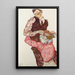 Amoureux - Egon Schiele — quadro incorniciato alla parete