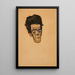Autoritratto - Egon Schiele — quadro incorniciato alla parete