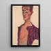 Riproduzione del dipinto Autoritratto grottesco - Egon Schiele