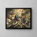 Le funérailles del conte d'Orgaz - El Greco — quadro incorniciato alla parete