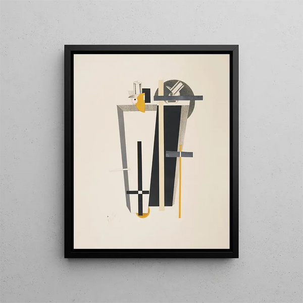 Fossoyeurs Fossoyeurs - El Lissitzky — quadro incorniciato alla parete