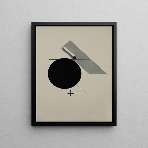 Kestnermappe Proun Rob Levnis & Chapman GmbH Hannover 5 - El Lissitzky — quadro incorniciato alla parete
