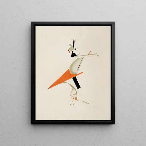 Le Sentinel Zankstifter - El Lissitzky — quadro incorniciato alla parete