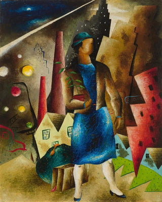 Eldzier Cortor - The Eviction.webp