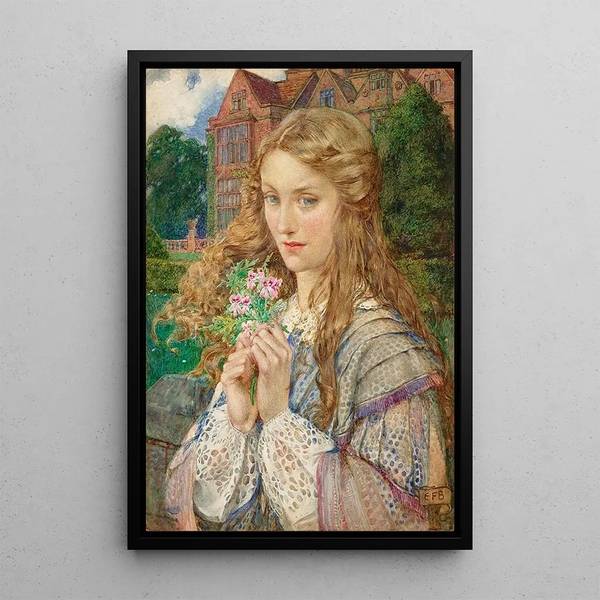 Riproduzione del dipinto Evelyn Hope - Eleanor Fortescue-Brickdale
