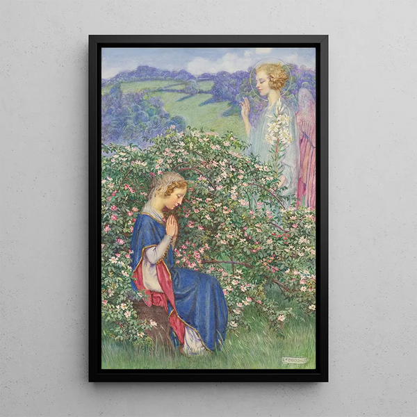Riproduzione del dipinto La Naissance de la Rose - Eleanor Fortescue-Brickdale