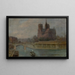 Parigi - Elemér Halász-Hradil — quadro incorniciato alla parete